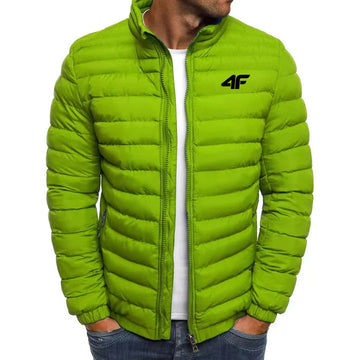 Jaqueta curta masculina 2025 leve casual parka tendência de inverno S-3XL - agasalhos masculinos da moda