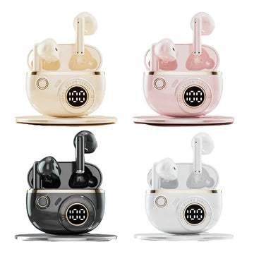 Verdadeiro fones de ouvido sem fio bluetooth 5.3 design elegante vida útil da bateria estendida armadura balanceada qualidade de som premium para música de jogo