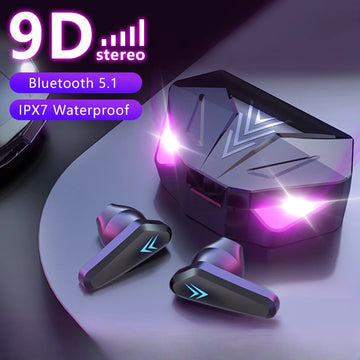 Novo ar x15 fones de ouvido bluetooth sem fio gamer 65ms baixa latência fone gamer fone com microfone handsfree