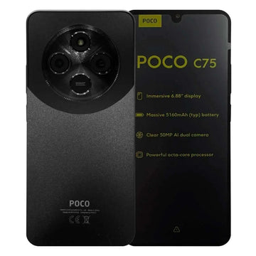 Xiaomi Poco C75 Global 256GB 8GB RAM Dual SIM Screen 6.74 "-Black