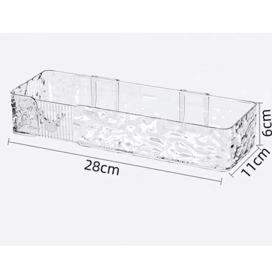 Suporte Organizador De Banheiro Para Shampoo E Cremes Sem Furos Prateleira Acrilico Com Adesivo