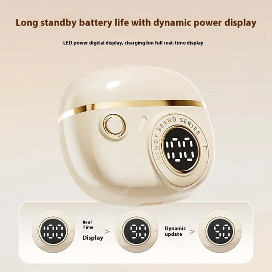 Verdadeiro fones de ouvido sem fio bluetooth 5.3 design elegante vida útil da bateria estendida armadura balanceada qualidade de som premium para música de jogo