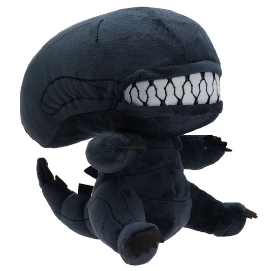 Alien Xenomorph Pelúcia Brinquedo Desenho Animado Bonecos de Pelúcia Macios Brinquedos de Pelúcia para Meninos Meninas Fãs Presentes de Aniversário e Natal