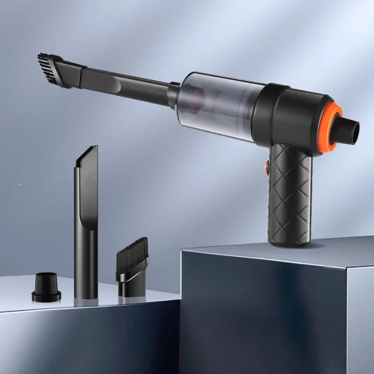 Aspirador de pó sem fio, alta potência, dupla finalidade para sucção e sopro, adequado para remoção de poeira de carro e casa Aspiradora