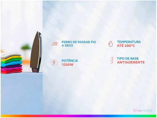 Ferro de passar a seco Britannia BFS30 - 220V